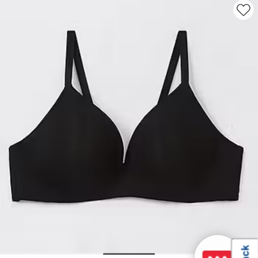 Ambrielle Cotton Wirefree Full Coverage Bra sz 36D